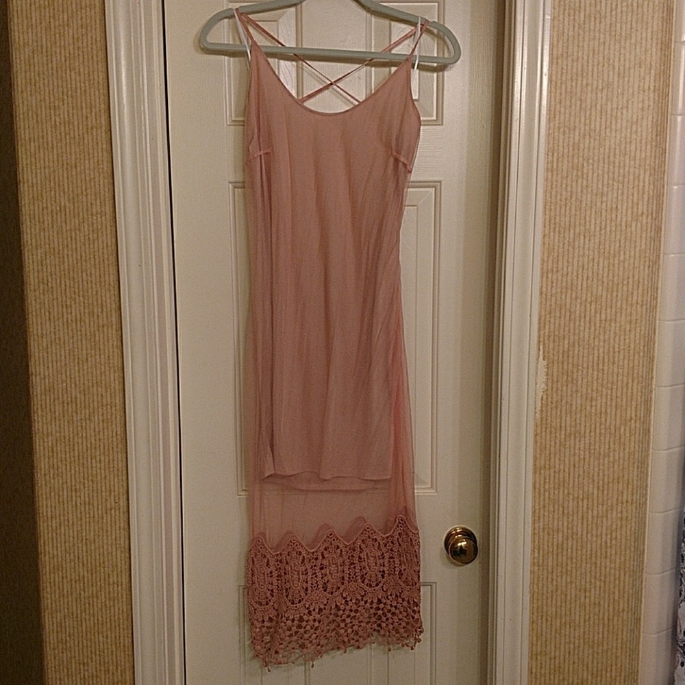 Lace Low Back Dress